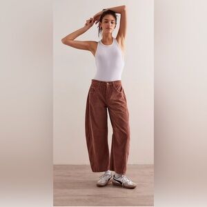Free People we the free good luck mid rise barrel